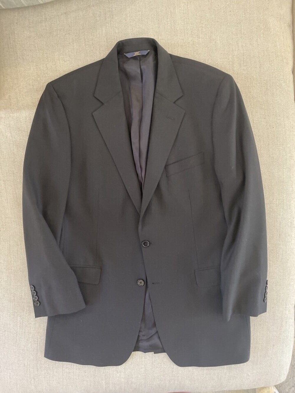 Brooks Brothers "346" Wool Jacket Everyday Navy Blue 42L